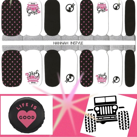New Jeep Girl nail wraps - Picture 3 of 3